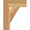 Ekena Millwork Traditional Block Rough Sawn Bracket, Western Red Cedar, 4"W x 14"D x 18"H BKT04X14X18TRA05RWR - alternate 4